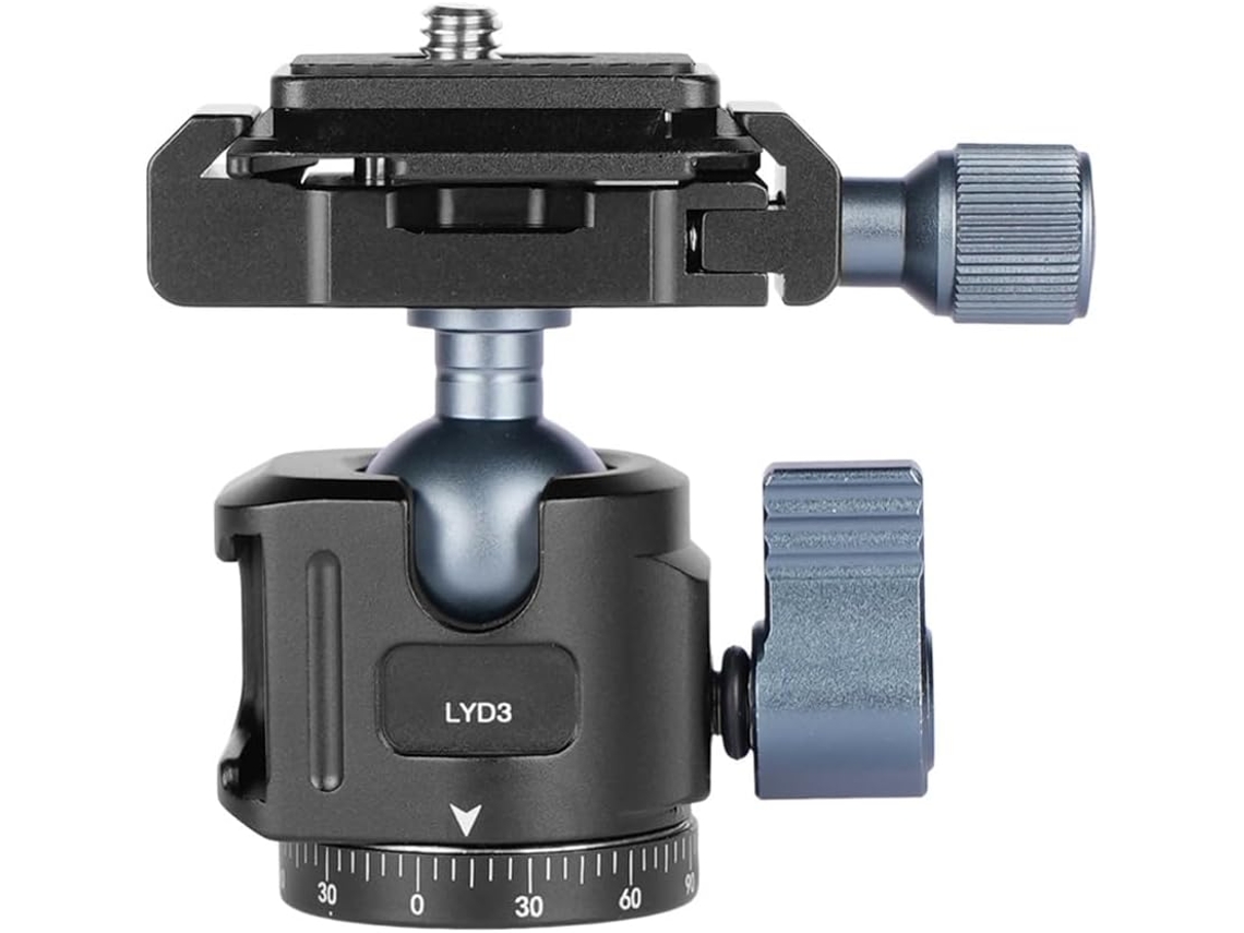 Trípode Panorámico Universal Con Bola, Inclinación De 360° Y Amplio Espacio Libre.