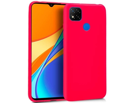 Funda para Xiaomi Redmi 9C COOL Silicona Rosa
