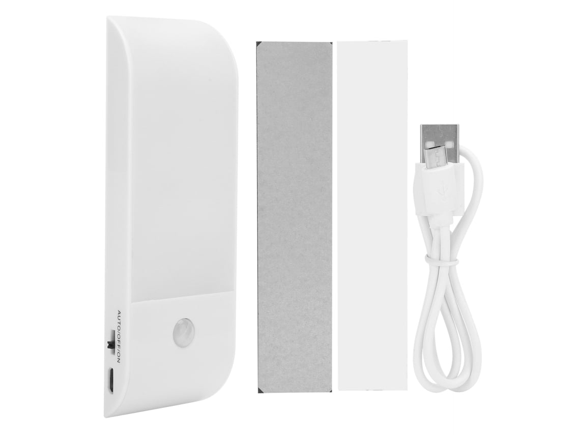 2026-lámpara Led De Inducción Infrarroja Para Armario Con 12 Leds, 3 Modos, Carga Usb, Luz Blanca