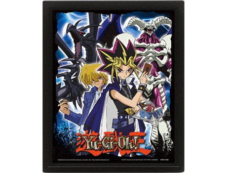Marco lenticular 3d PYRAMID YU-GI-OH! Black Skull Dragon