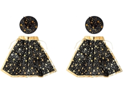 Disfraces De Halloween De Mago/bruja Con Capa Y Sombrero Para Niños Y Niñas, Color Negro.