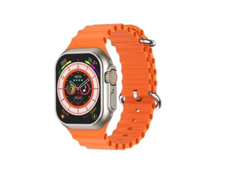 Smartwatch Con pantalla Ultra color W800 de 2,02 pulgadas, compatible con monitorización de frecuencia cardíaca/monitorización de presión de aire