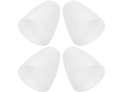 Juego de 4 piezas de plástico resistente E14mm con diseño exclusivo. SFUSHOS