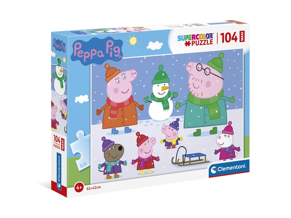 Puzzle A PORQUINHA PEPPA Maxi (Edad Mínima Recomendada: 3 años)