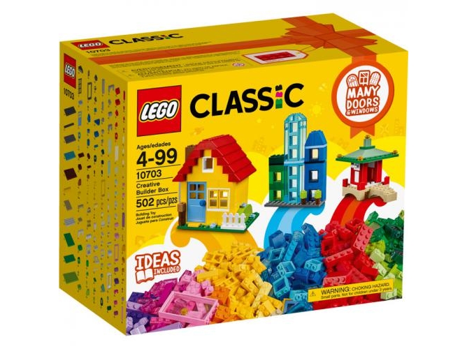caja piezas lego