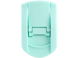 Rizador De Pestañas Mini Profesional Portátil E Indoloro Con Diseño Ergonómico Y Relleno De Silicona Reemplazable, Verde, 3,5*6 Cm