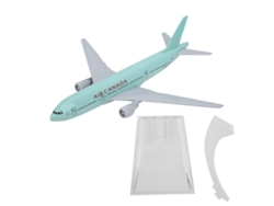 Modelo De Avião De Liga Kit De Montagem Brinquedo Infantil Com Base 16cm Canada777