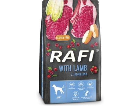 Comida RAFI Seca para Perro Adulto Cordero (Cantidad: 10 kg)