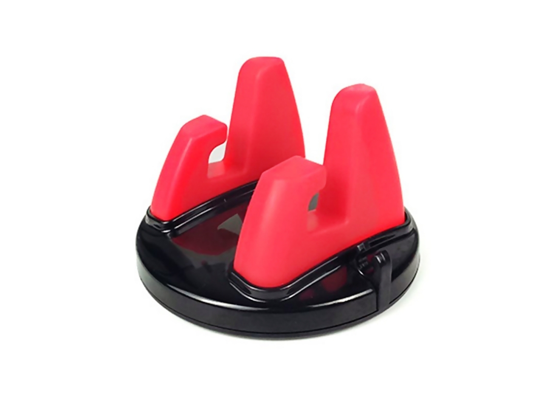 Soporte De Navegación Para Teléfono De Coche (rotación 360°, Silicona Antideslizante)