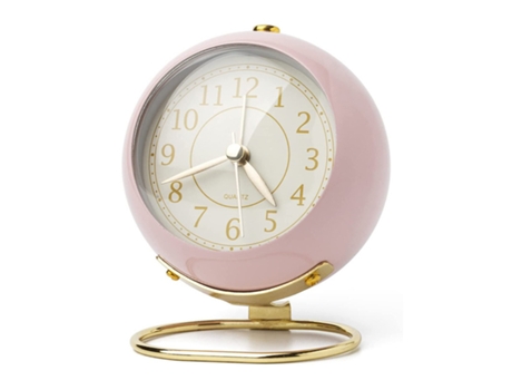 Alarma de cabecera convexa de 3,5 pulgadas, reloj despertador silencioso creativo, luz nocturna personalizada, reloj para estudiantes HHZ