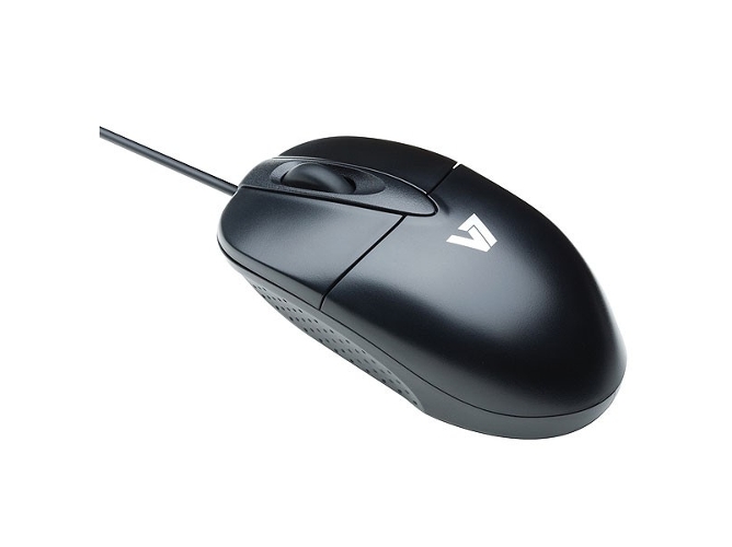 Ratón V7 M30P10-7E (Óptico - 1000 dpi - Negro)