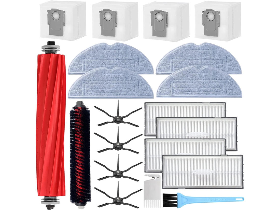 Kit De Acessórios Para Aspirador Roborock S7 Maxv Ultra / S7 Pro Ultra 