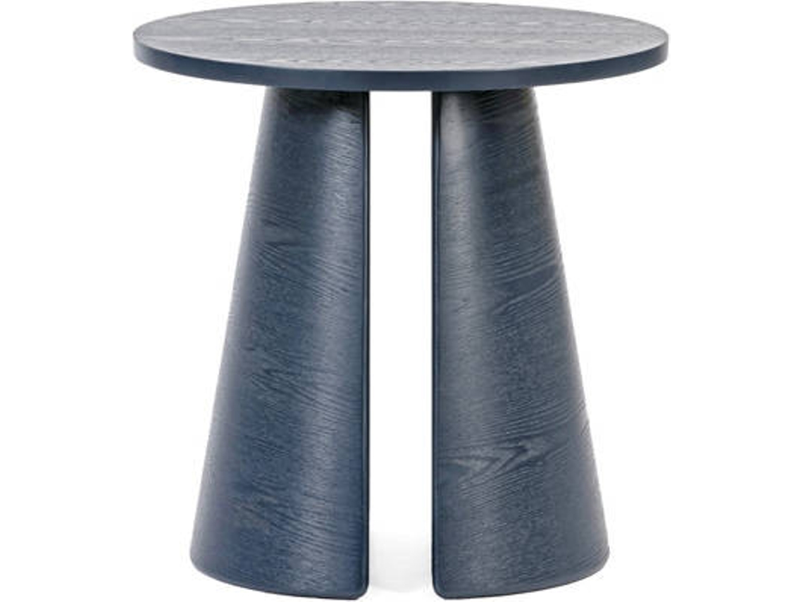 Mesa de Apoyo BAZAR MONDIALE Cep (Azul  - Madera - 50x50.1 cm)