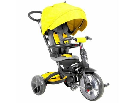 Triciclo BIGBUY FUN New Prime Amarillo Edad Mínima Recomendada: 3 años)