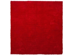 Alfombra BELIANI Demre de Poliéster Rojo 200x200
