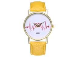 Reloj De Mujer Con Brazalete De Aleación, Esfera Redonda, Movimiento De Cuarzo Informal (rosa Oro)