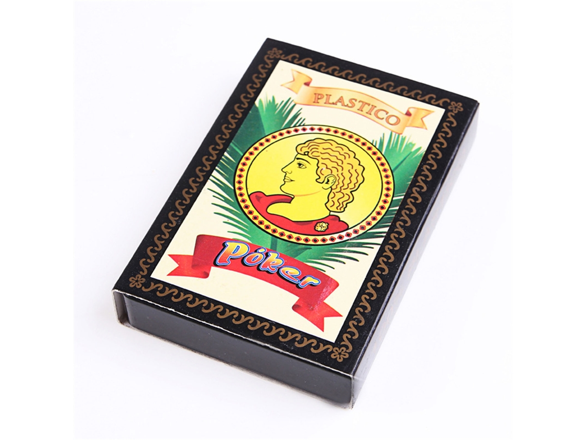 -6 Cajas De Cartas Españolas Portátiles Impermeables Para Hogar, Fiestas Y Recreación, Juegos De Mesa Para Hombres Y Mujeres