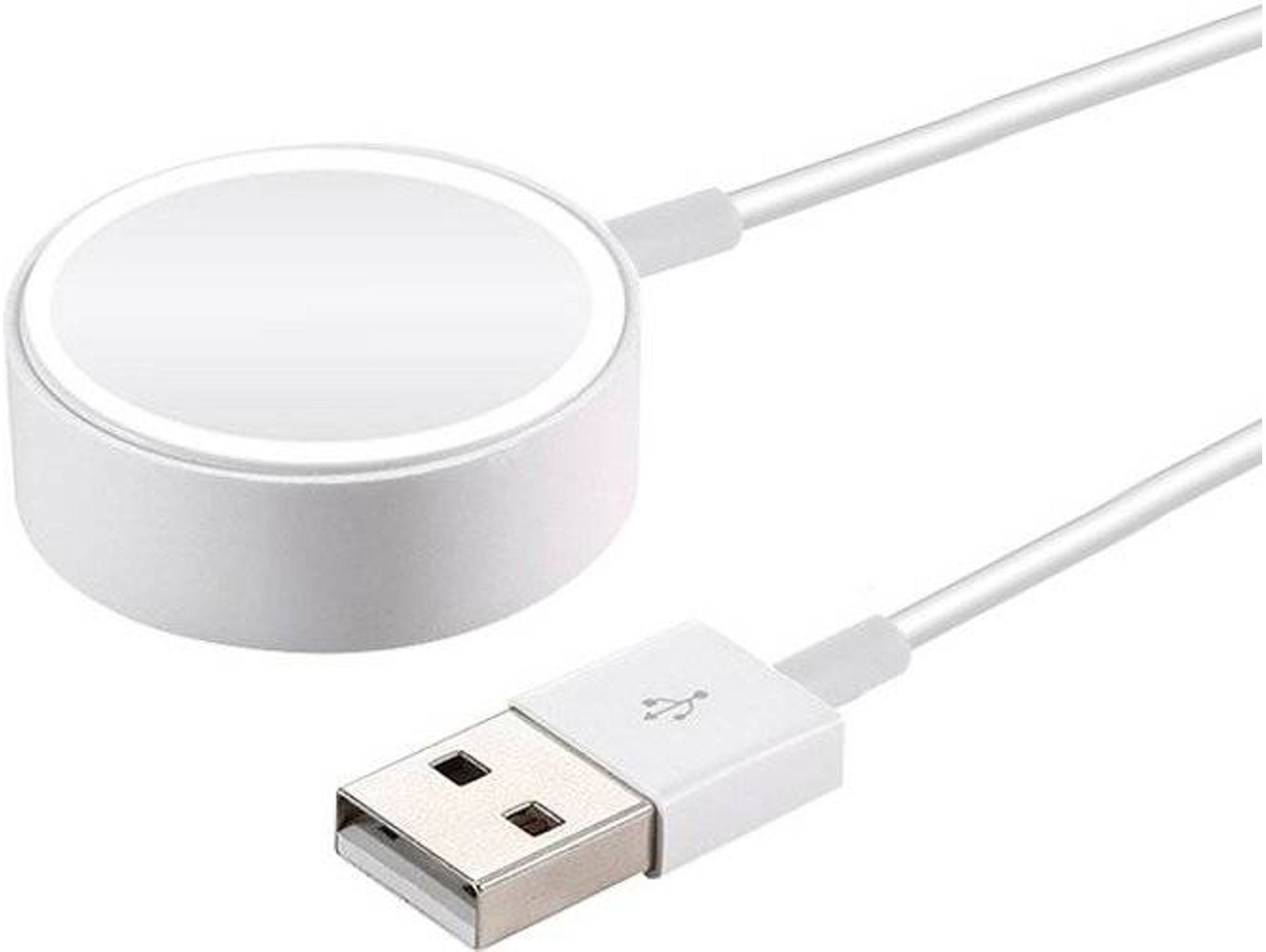 Cable Cargador Apple Watch COOL Magnético (1m - Blanco)