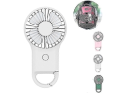 Mini Ventilador Portátil A Bateria, Recarregável Via Usb, Mini Ventilador De Mão 25-26s