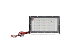 2026-luz De Inundación Led Exterior 100w Ip66 Impermeable Con Batería Y Pinza Cocodrilo Dc12v Para Emergencias