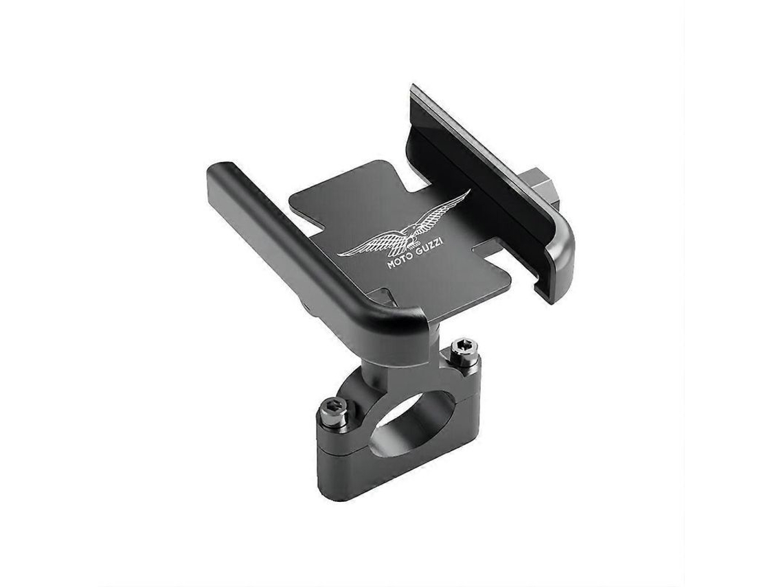 Soporte De Teléfono Para Moto Guzzi V9/v85 Tt/v7/breva 850/1100/norge 1200, Aluminio Negro