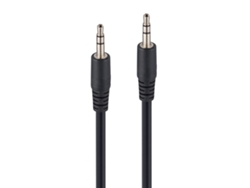 Cable de sonido Jack 3,5 mm M a Jack 3,5 mm M 5 m Xin Yue 8621 Negro