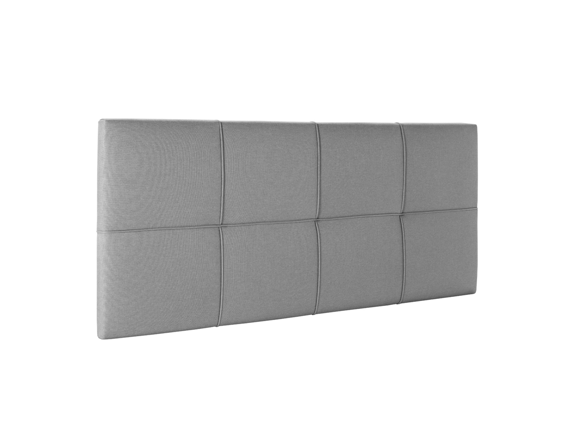 Cabecero Tapizado Sicilia 140x60 Cm Color Gris Claro