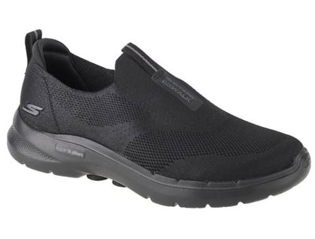 Zapatillas Deportivas SKECHERS Go Walk 6 Hombre (Negro - Tejido, Material Sintético -42)