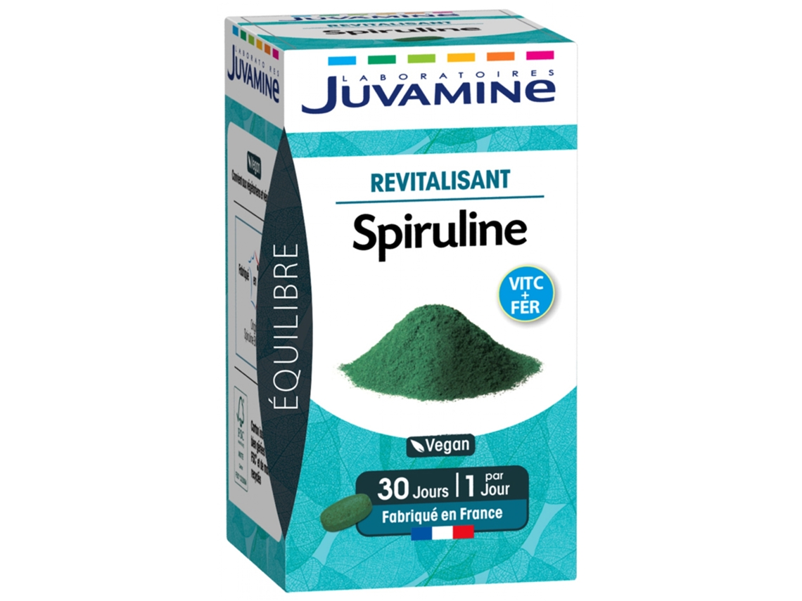 Espirulina 30 Comprimidos JUVAMINE