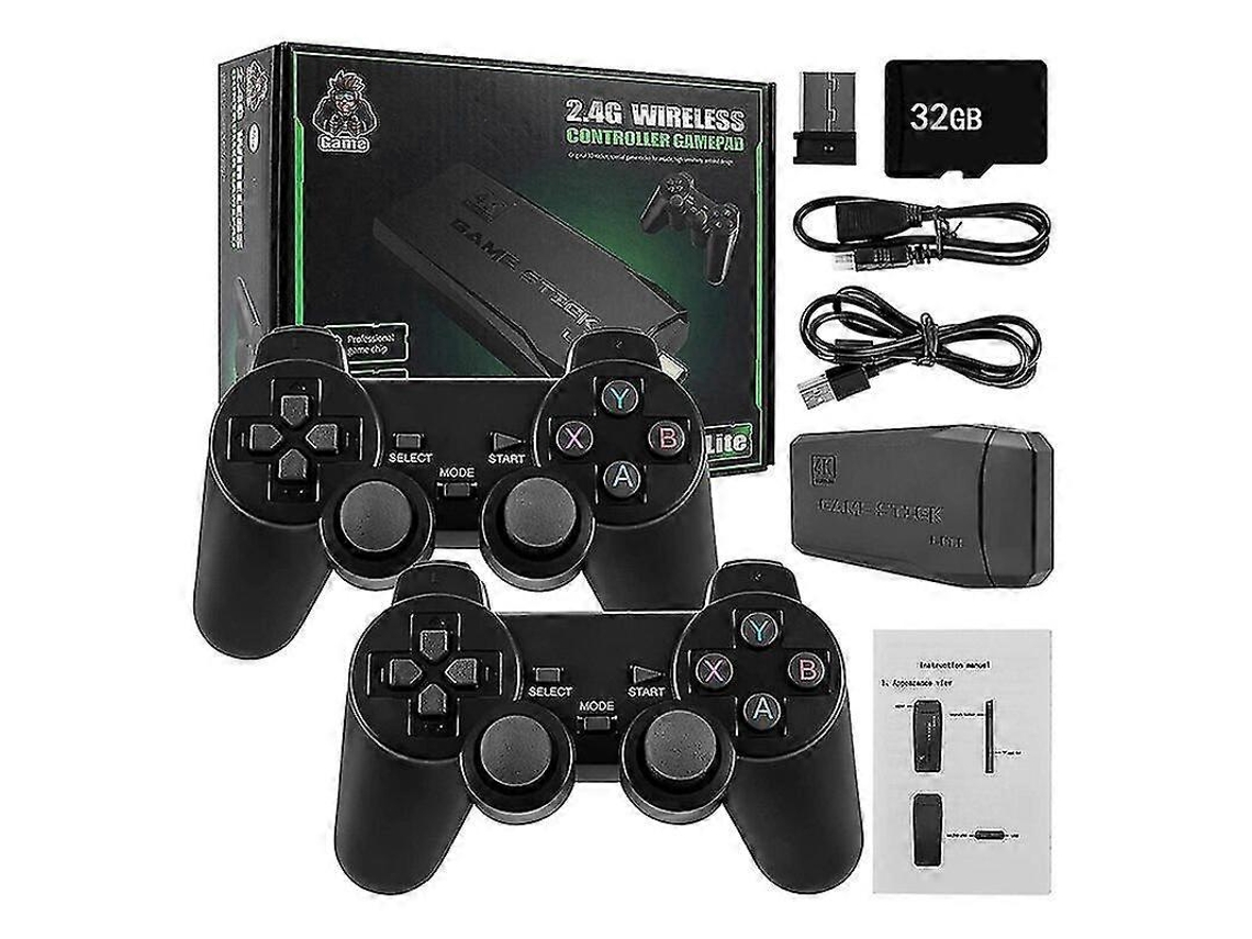 Consolas De Videojuegos Retro Clásicas M8 Consola 4k 64gb 10000 Juegos Classic Family Sticks 2.4g Controladores Inalámbricos Para Gba Ps1