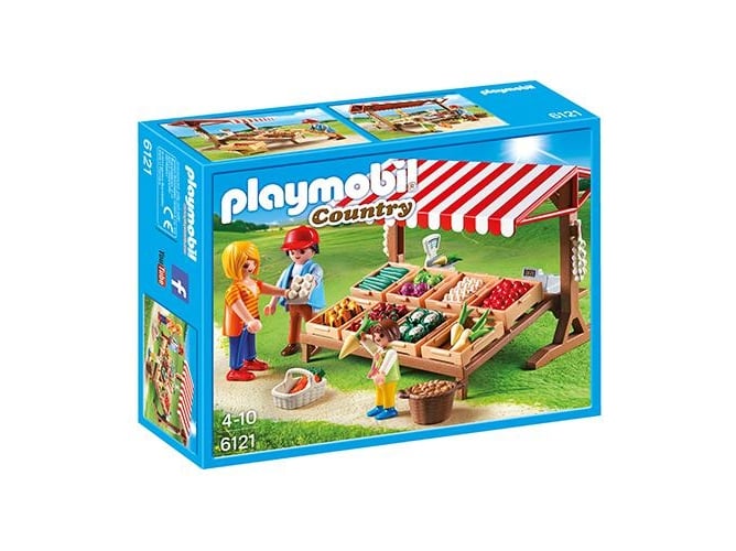 PLAYMOBIL Country: Mercado agrícola (Edad Mínima: 4)