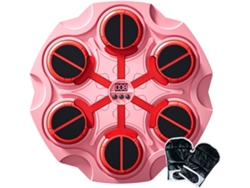 Máquina De Boxeo Bluetooth Para Entrenamiento, Soporte De Pared Para Golpes - Rosa Digitallab