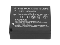 Bateria Dmw Ble9e De Íon De Lítio 1000mah 7.2v Para Câmeras Gx85 Gx7 Gx9 Gf3 Gf6 Leica Lx100m2