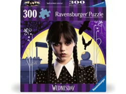 RAVENSBURGER Puzzle - Wednesday No Hug Zone- 300pc (EN)