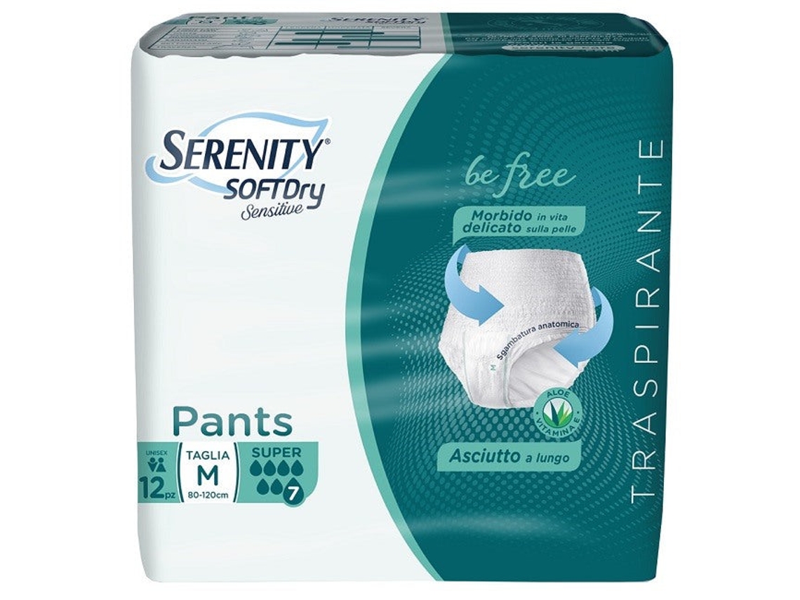 Pantalones Sd Sensitive Super M 12 Piezas Serenity Serenity
