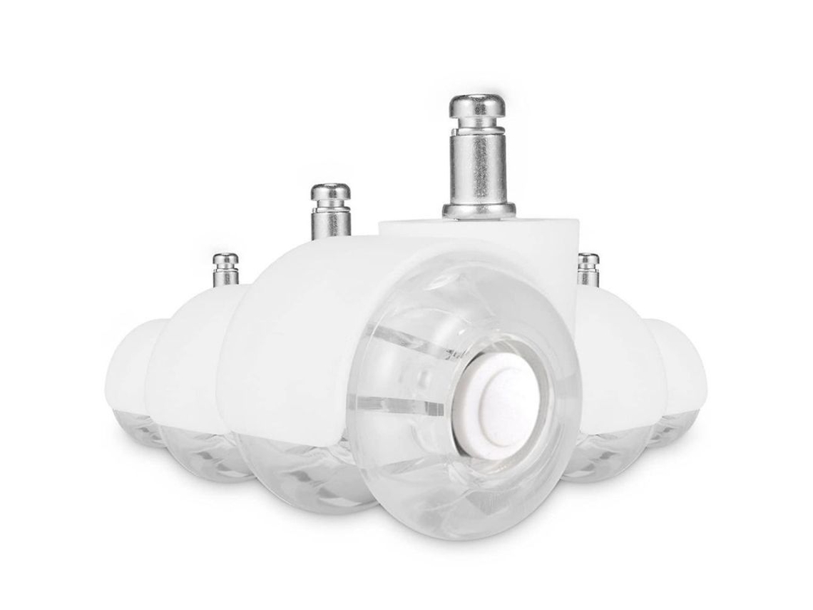 Ruedas De Silla De Oficina 2 Pulgadas Resistentes Silenciosas Para Pnb, Universal, 5 Piezasblanco