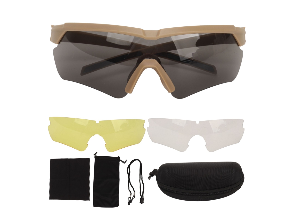 2026-gafas Deportivas Al Aire Libre Resistentes A Impactos Y Protección Uv Para Esquí, Moto, Escalada Y Montar Color Caqui