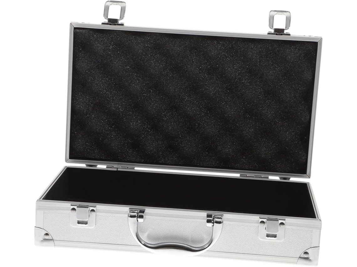 Caja de herramientas multifuncional de aluminio con diseño práctico para accesorios médicos y cosméticos - Gokoco
