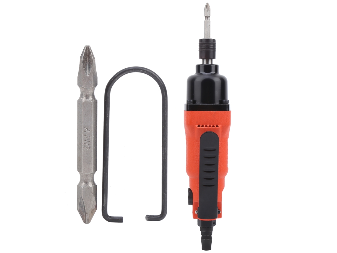 Destornillador neumático industrial, herramienta de perforación de alto rendimiento con cable de acero recto de 8 h.