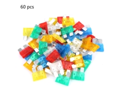Kit De 60 Fusibles Mini De Cuchilla Multicolor Para Coche, Camión, Automóvil, Tamaño Pequeño M