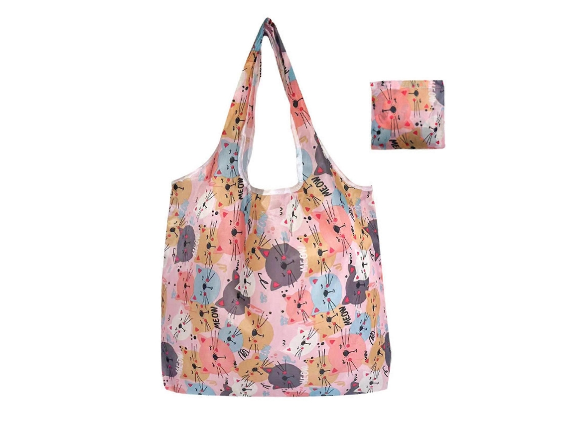 Bolsa de compras plegable de gran capacidad para supermercados, lavable, reutilizable, resistente al agua, para viajes, camping y más. GOKOCO
