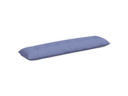 Cojín De Espalda Azul Jeans 200 X 19 X 50 Cm Tela