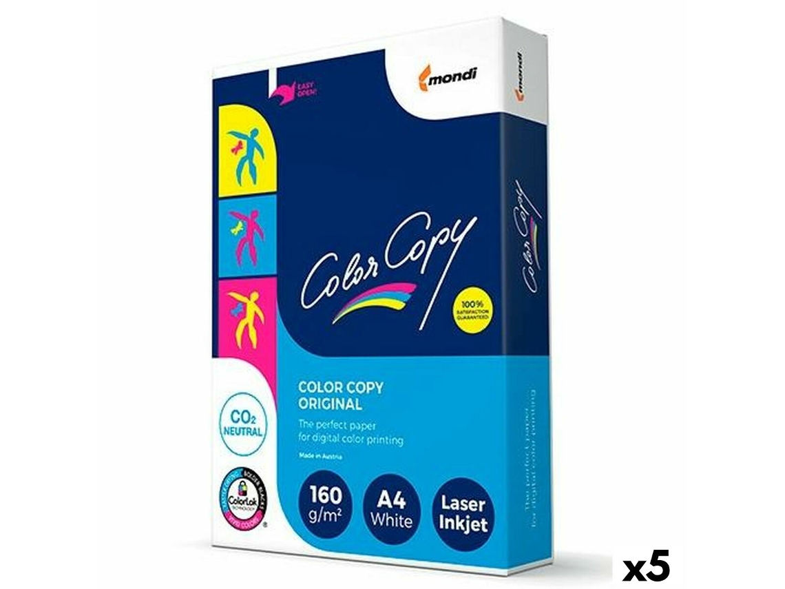 Papel para Imprimir COLOR COPY Blanco A4 (5 Unidades)