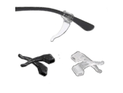 Gancho de silicona para la oreja para gafas, punta de patilla para gafas, gancho antideslizante para la oreja Rosewell