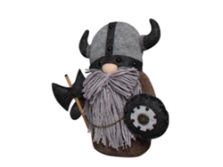 Dan26-muñeco De Peluche Enano Sin Rostro Caballero Vikingo Gladiador Figura Adorno De Mesa