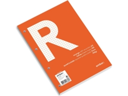 Recarga de Cuaderno AMBAR School (A5 - Cuadriculado - 100 Hojas)