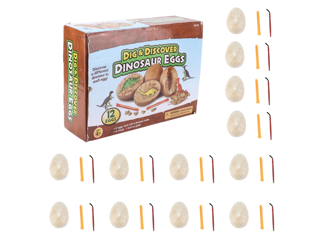 Kit De Excavación De Huevos De Dinosaurio Juguete Educativo De Arqueología Niños Kits De Fósiles De Dinosaurio