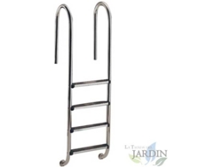 Escalera de Muro Para Piscina SUINGA (2 Peldaños Modelo Standard)