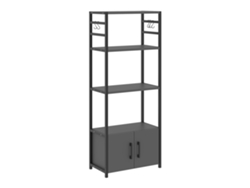 Estante de cocina Arhuni 139x56x30 cm antracita [EN.CASA]