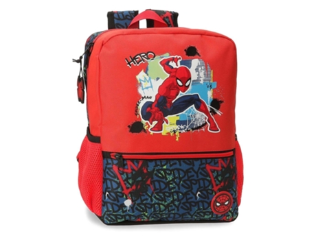 MARVEL Mochila Escolar Poliéster Spiderman Urban Rojo